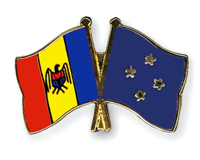 Fahnen Pins Moldau Mikronesien