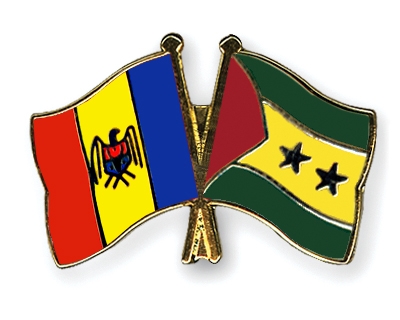Fahnen Pins Moldau Sao-Tome-und-Principe