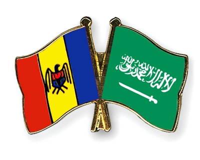Fahnen Pins Moldau Saudi-Arabien