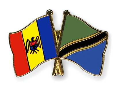 Fahnen Pins Moldau Tansania