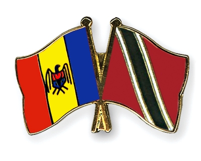 Fahnen Pins Moldau Trinidad-und-Tobago