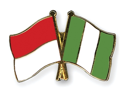 Fahnen Pins Monaco Nigeria