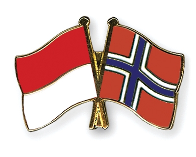 Fahnen Pins Monaco Norwegen