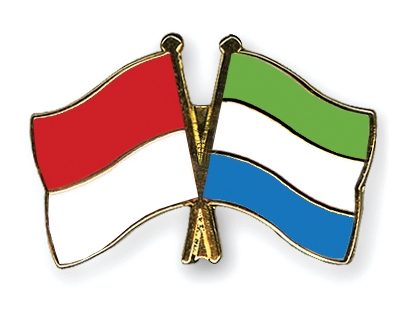 Fahnen Pins Monaco Sierra-Leone