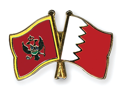 Fahnen Pins Montenegro Bahrain