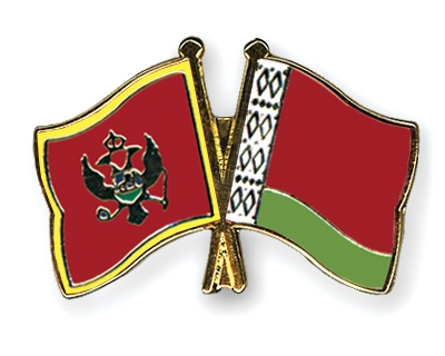 Fahnen Pins Montenegro Belarus