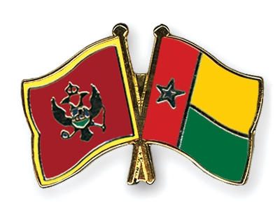 Fahnen Pins Montenegro Guinea-Bissau