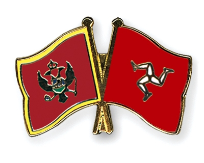 Fahnen Pins Montenegro Isle-of-Man