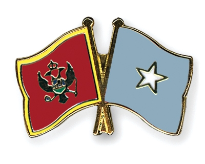 Fahnen Pins Montenegro Somalia