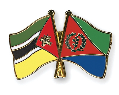 Fahnen Pins Mosambik Eritrea