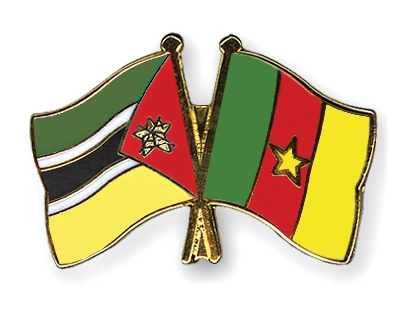 Fahnen Pins Mosambik Kamerun