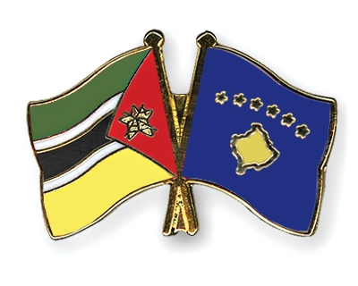 Fahnen Pins Mosambik Kosovo