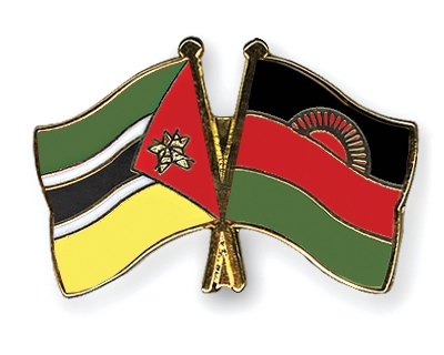 Fahnen Pins Mosambik Malawi