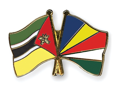 Fahnen Pins Mosambik Seychellen