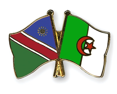 Fahnen Pins Namibia Algerien