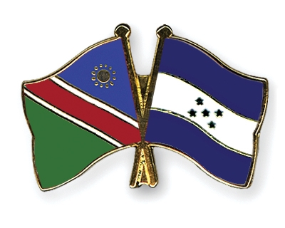 Fahnen Pins Namibia Honduras