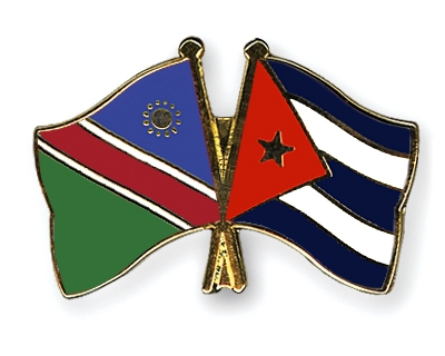 Fahnen Pins Namibia Kuba
