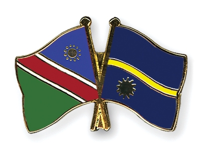 Fahnen Pins Namibia Nauru