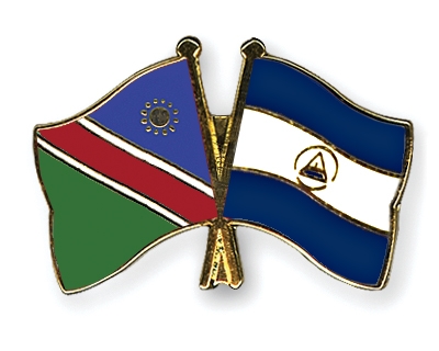 Fahnen Pins Namibia Nicaragua