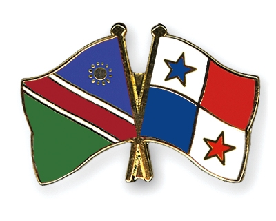 Fahnen Pins Namibia Panama