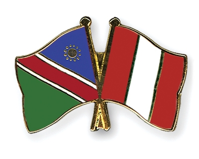 Fahnen Pins Namibia Peru