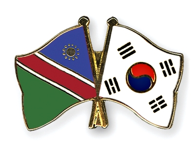 Fahnen Pins Namibia Sdkorea