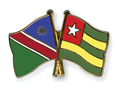 Fahnen Pins Namibia Togo