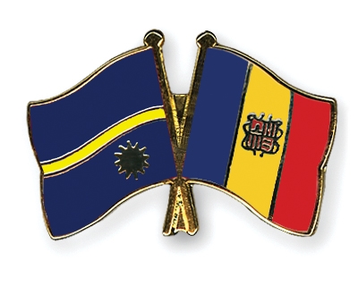 Fahnen Pins Nauru Andorra