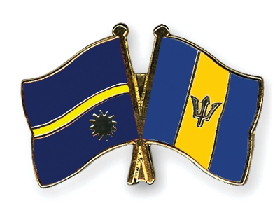 Fahnen Pins Nauru Barbados