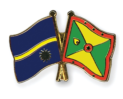 Fahnen Pins Nauru Grenada