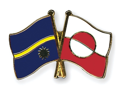 Fahnen Pins Nauru Grnland