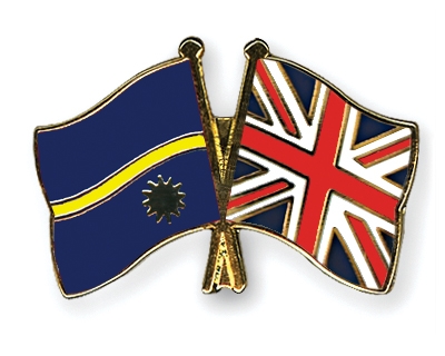 Fahnen Pins Nauru Grossbritannien