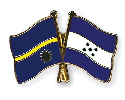 Fahnen Pins Nauru Honduras