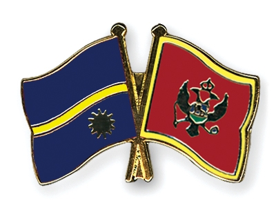 Fahnen Pins Nauru Montenegro