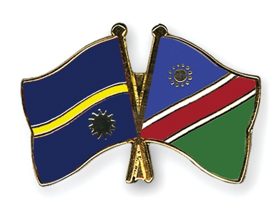 Fahnen Pins Nauru Namibia