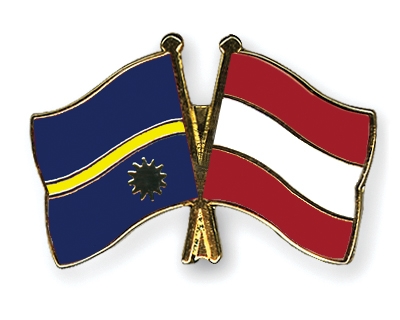 Fahnen Pins Nauru sterreich