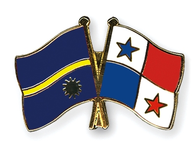 Fahnen Pins Nauru Panama