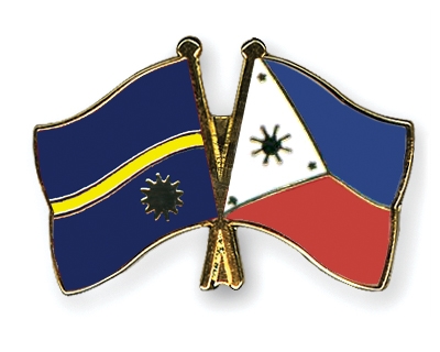 Fahnen Pins Nauru Philippinen