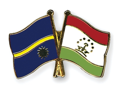 Fahnen Pins Nauru Tadschikistan