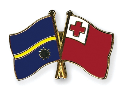 Fahnen Pins Nauru Tonga