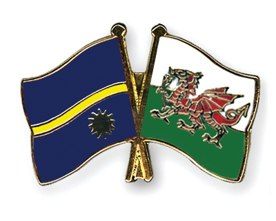 Fahnen Pins Nauru Wales