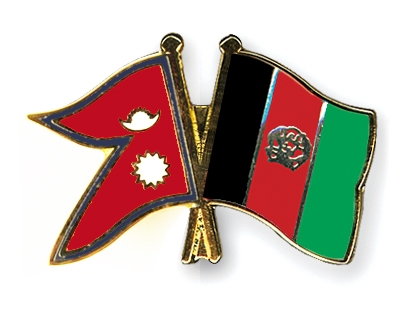 Fahnen Pins Nepal Afghanistan