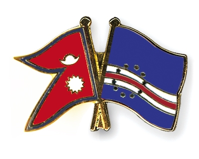 Fahnen Pins Nepal Kap-Verde