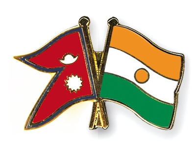 Fahnen Pins Nepal Niger