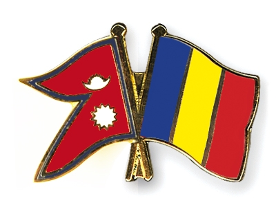 Fahnen Pins Nepal Tschad