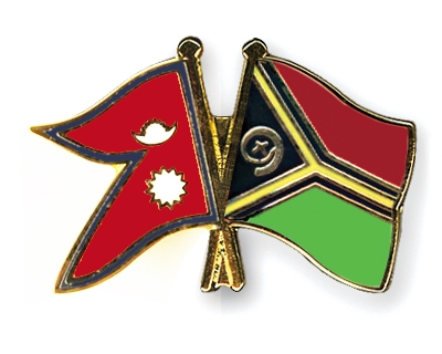 Fahnen Pins Nepal Vanuatu