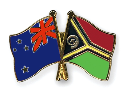 Fahnen Pins Neuseeland Vanuatu