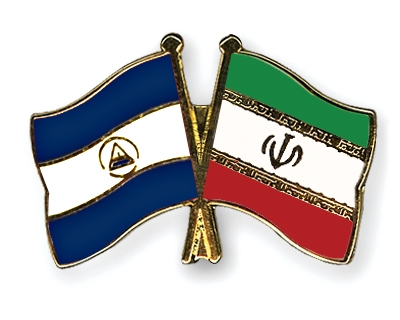 Fahnen Pins Nicaragua Iran