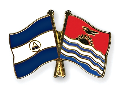 Fahnen Pins Nicaragua Kiribati