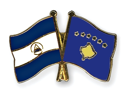 Fahnen Pins Nicaragua Kosovo